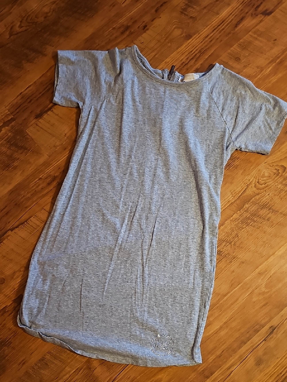 MICHAEL Michael Kors Heather Gray Crewneck Dress